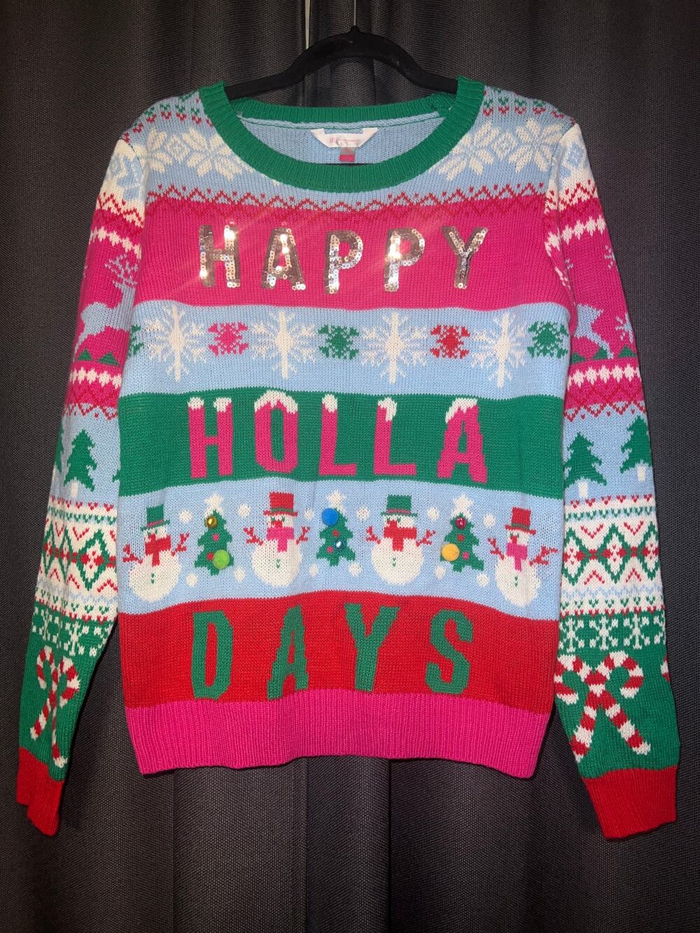 Ugly Christmas Sweater Xmas Size Large